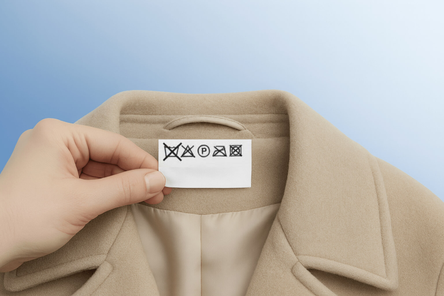 Dlaczego ubrań z oznaczeniem „P” lub „Dry Clean Only” nie można prać w wodzie