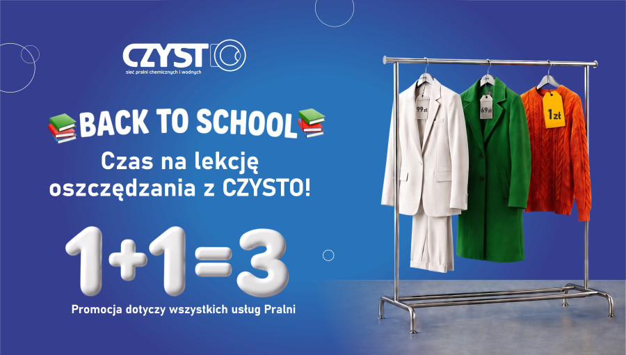 BACK TO SCHOOL! 1+1=3!
