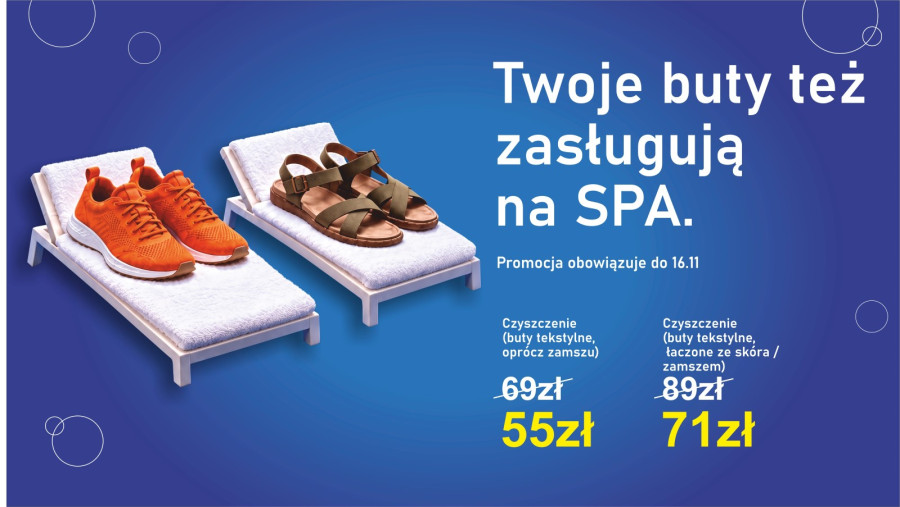 Twoje buty też zasługują na SPA